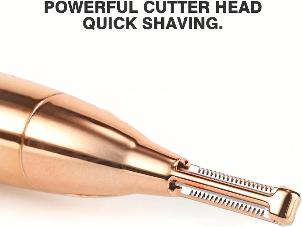 4 в 1 электробритва для лица для женщин, эпилятор для всего тела, перезаряжаемый триммер для волос в бикини, бровей, носа