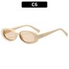 Women's sunglasses - unisex retro small oval sunglasses