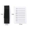 Acrylic Eyelash Extension Organizer Pallet False Lash Stand Tile Palette Eyelash Adhesive Glue Ceramic Holder with Belt