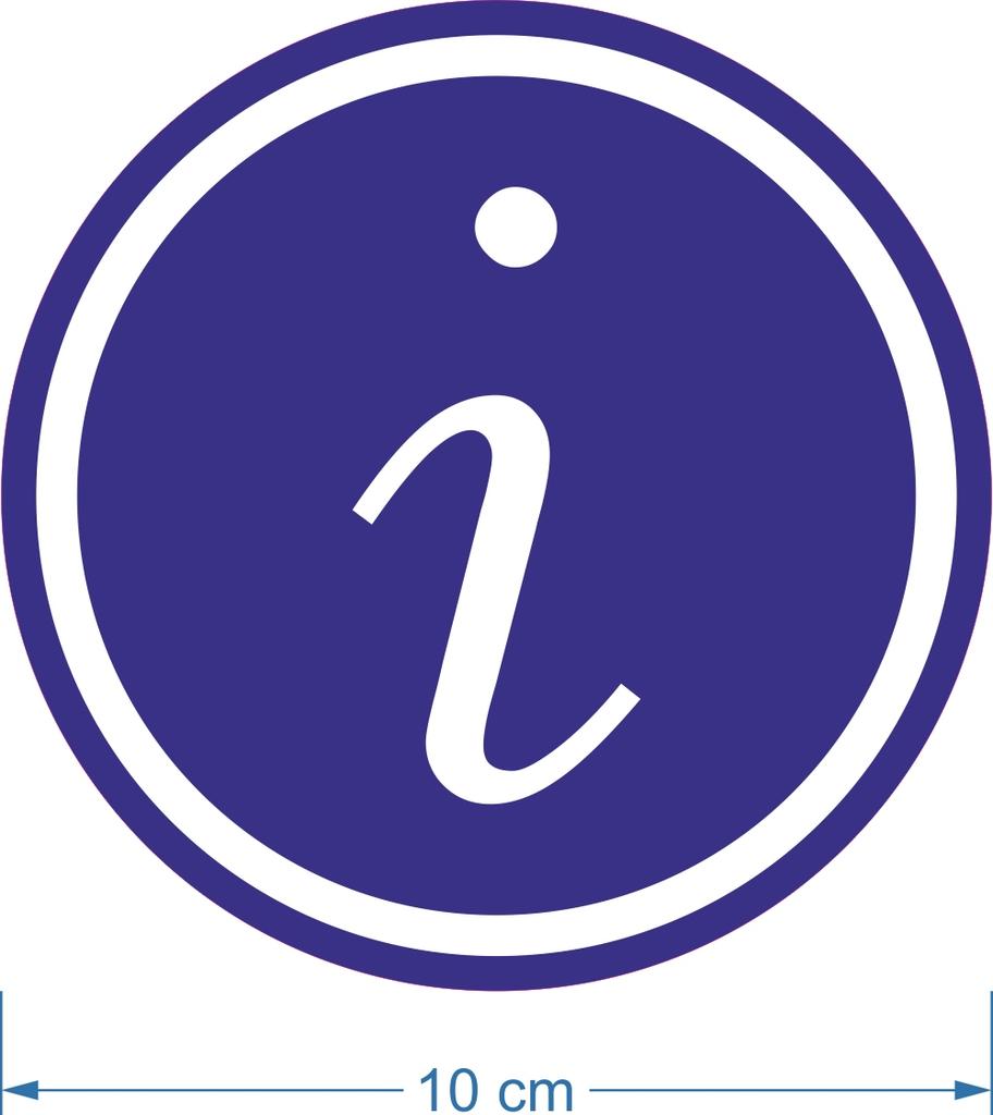 Information Sticker - Information Point 10