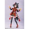 SHFiguarts Uma Musume Pretty Derby Kitasan Черный приблизительно. Подвижная фигура толщиной 140 мм, окрашенная из ПВХ и АБС-пластика
