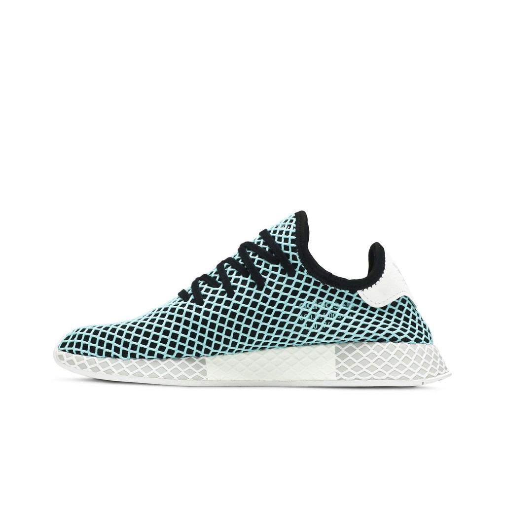 adidas Deerupt Runner 'Core Black' (Unisex) Core Black / Core Black / Blue Spirit Running Shoes CQ2623