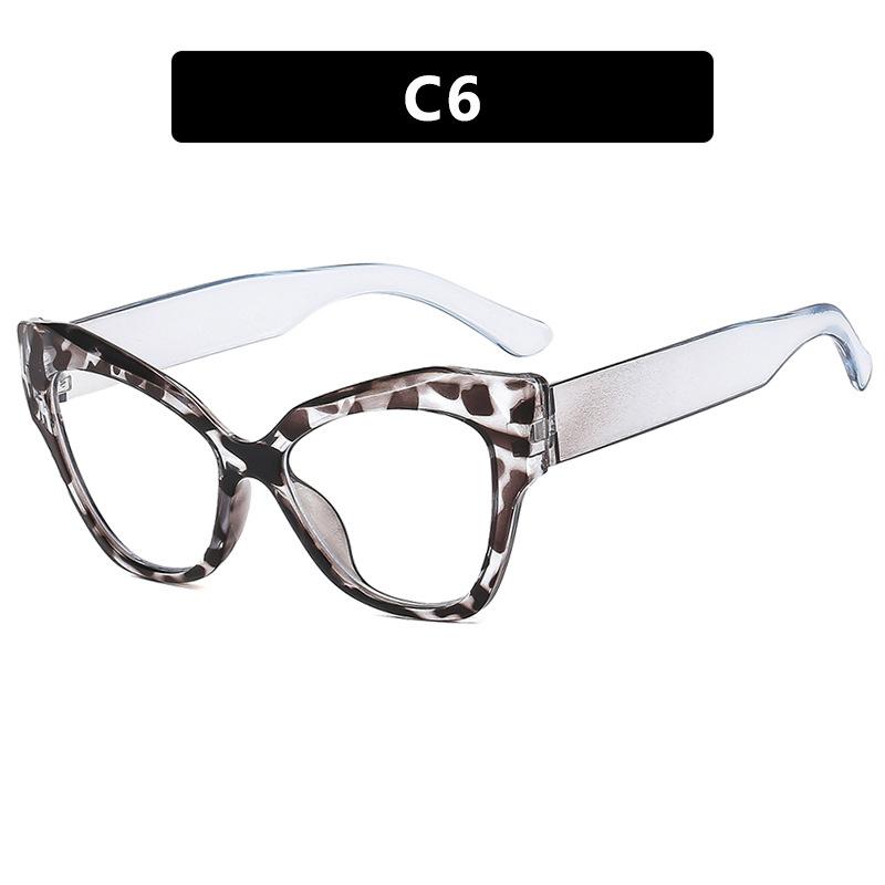 Модные плоские очки «кошачий глаз» с защитой от синего света и металлическими шарнирами для женщин, очки для защиты глаз, которые носят в рабочее время