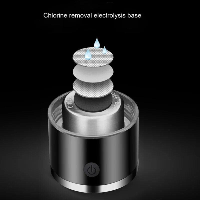 SPE/PEM Богатая водородная чашка, генератор воды, портативный чайник из нержавеющей стали, термальный чайник, щелочной ионизатор, бутылка со сливным отверстием