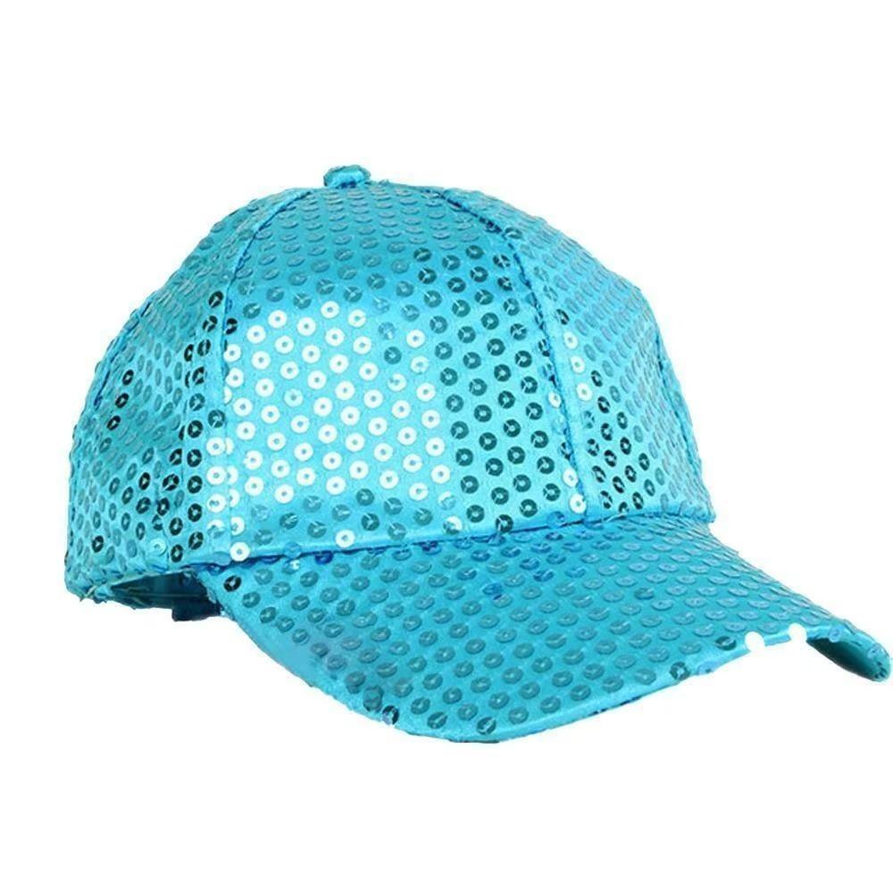 Блестящая бейсболка с пайетками, праздничное украшение, новый диско-костюм для вечеринки