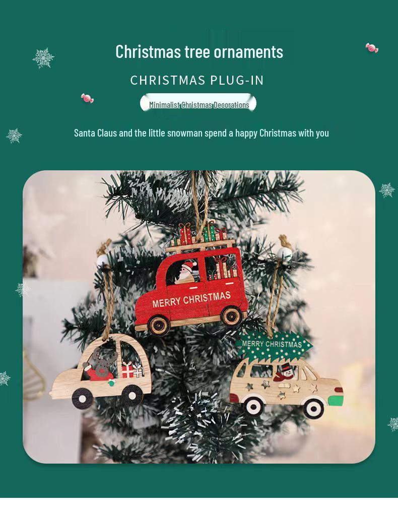 Christmas Cartoon Ornaments: Cute Santa, Snowman, and Reindeer Decorations for Kids