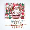 Surprise Blind Box Kit 24 Countdown Calendar Advent Christmas Charms Bracelet Kit DO IT YOURSELF Creativity Ornaments Christmas Child Gifts