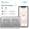 BSEED Wi-Fi Электрические термостаты для напольного отопления, Контроллер температуры для водяного и газового котла, Умные сенсорные переключатели, Tuya Smart Life