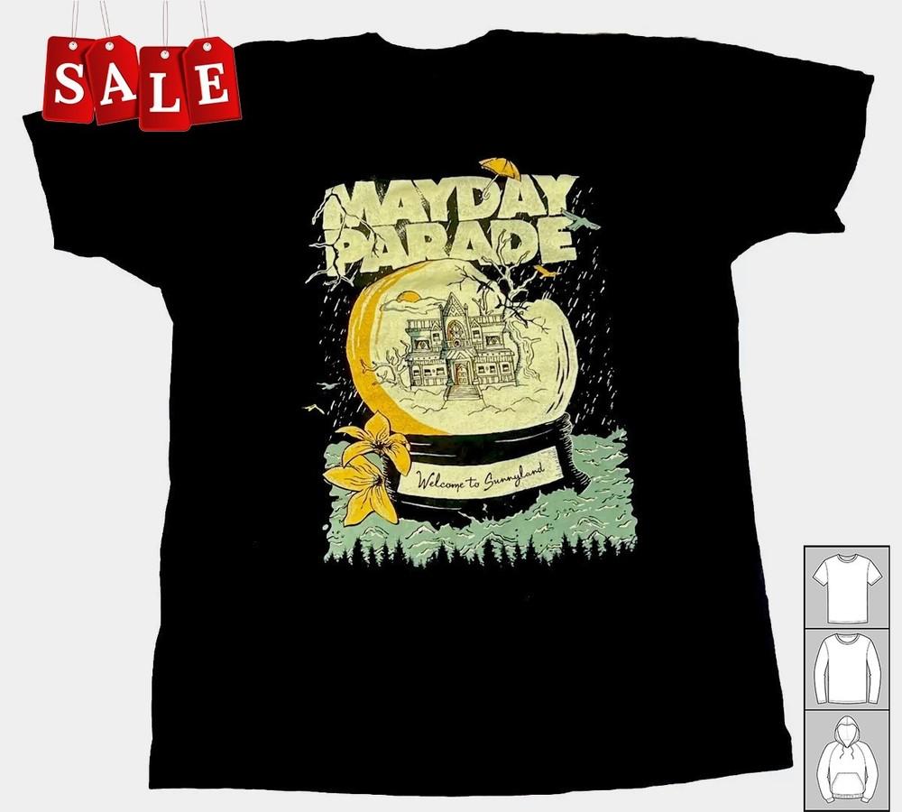 New Mayday Parade Sunny land Tour Gift Family Unisex S-5XL Shirt TH535 Unisex T-Shirt