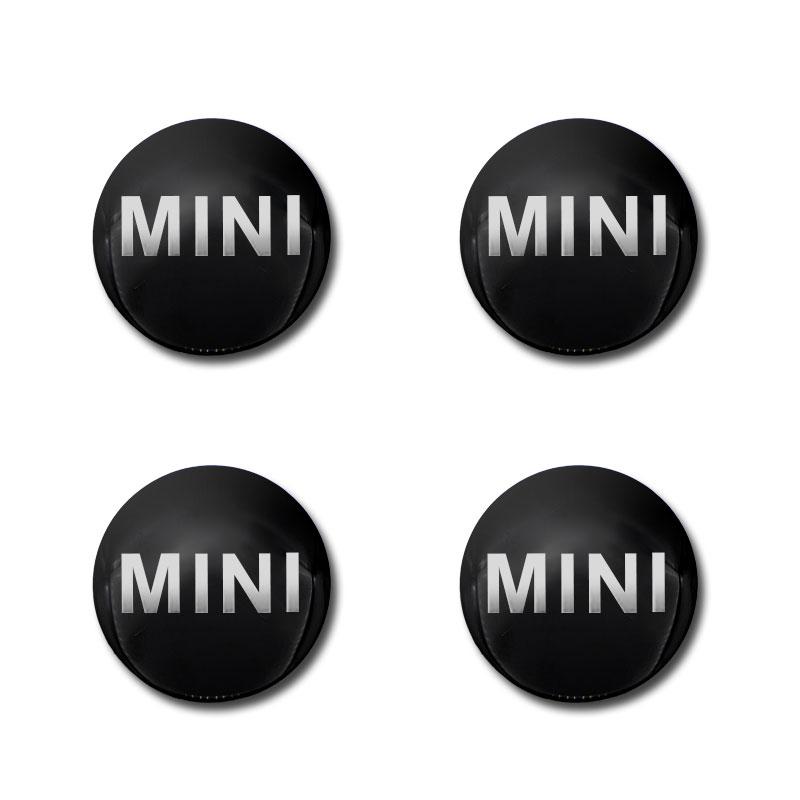 4pcs 56mm/60mm Car Wheel Center Hub Cap Rim Cover Emblem Stickers For MINI Cooper One S Clubman R50 R53 R56 R60 F55 F56 R57 R58
