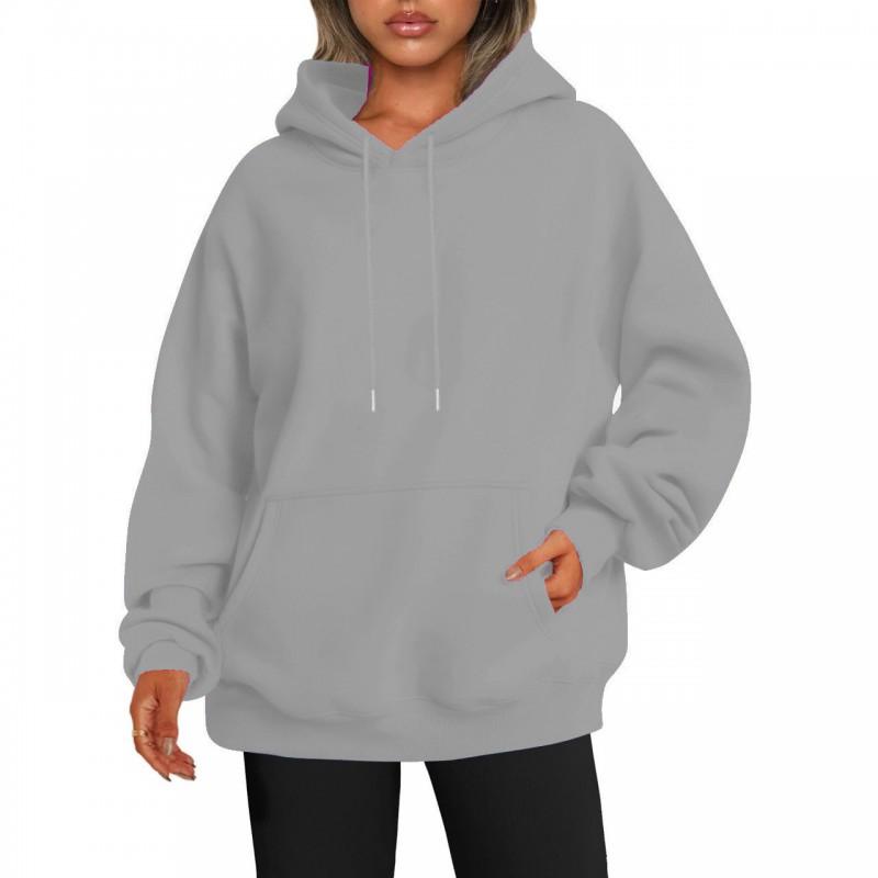 Womens Oversized Hoodie Long Sleeve Casual Sweatshirt Fall Fashion Loose Fit Hooded Top