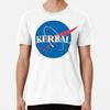 Футболка Kerbal Space Program с логотипом NASA, размер от S до 5XL, сделано в США