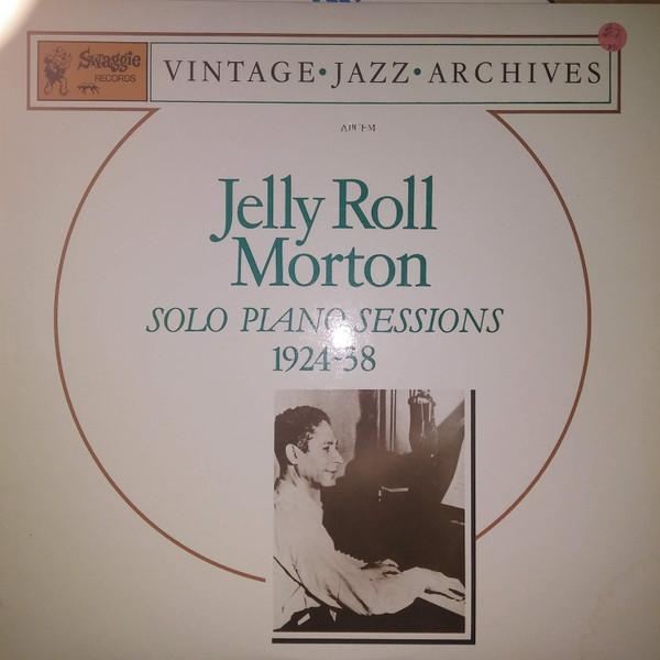 LP Record JELLY ROLL MORTON - Solo Piano Sessions 1924-38 816 Swaggie Records 1982 Australia Jazz Used