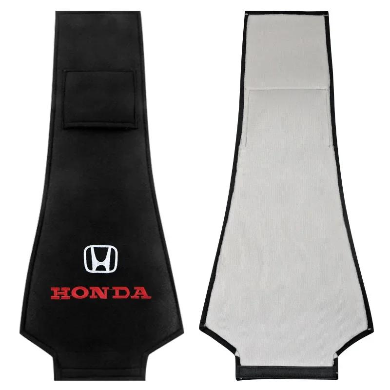 Для Honda 1/2 шт. Автоаксессуары Защитные чехлы на подголовник сиденья Для Honda Civci CRV Accord Mugen Prelude FIT City CRZ CRX Jazz