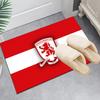 1PC Middlesbrough Football Club Crest Floor Mat for Living Room, Game Rooms, Office, Bedroom, Office Floor Mat Playful Design, Christmas fan gifts