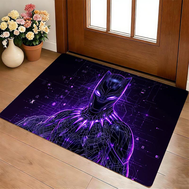 Purple Tech Living Room Nonslip Area Rug Soft Carpet For Bedroom Game Playroom Sofa Office Home Decor Doormat Christmas Gift C9291548