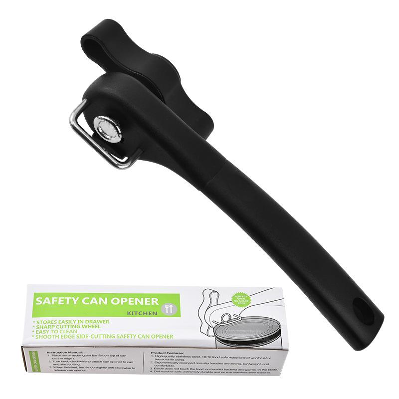 Консервный нож из нержавеющей стали с одной ручкой и боковым открыванием для домашнего и гостиничного использования