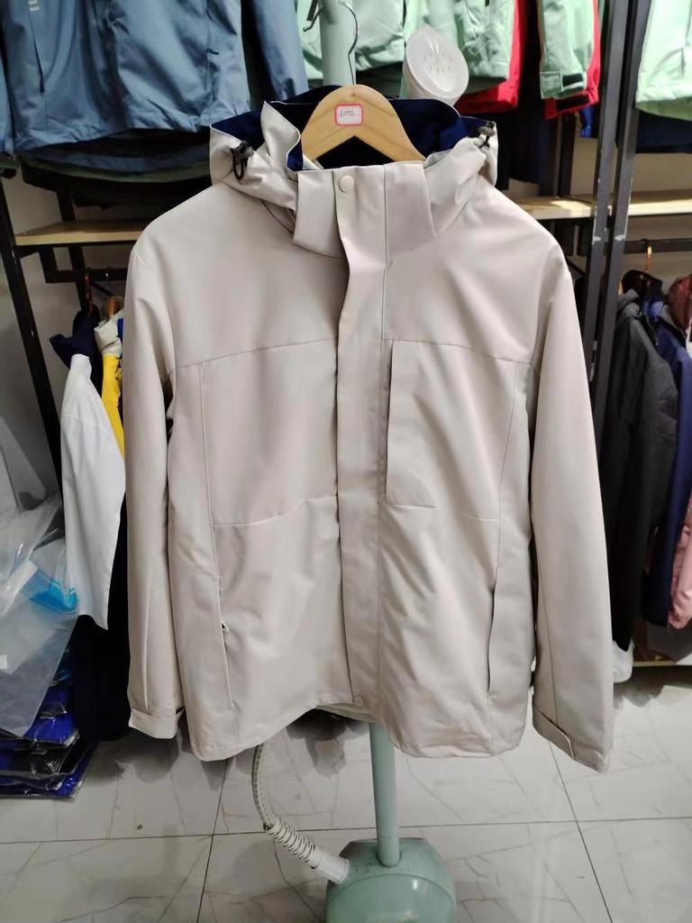 Куртка штормовая Duke с тремя степенями защиты и съемным внутренним слоем – Хлопковая куртка с логотипом на заказ, модная, для активного отдыха, альпинизма и велоспорта