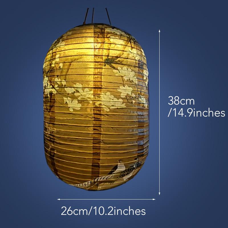 Китайский стиль фонарь уличный водонепроницаемый солнцезащитный люстра восточный стиль фонарь ресторан вечеринка домашний декор абажур
