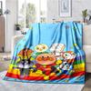 Anpanman Theme Printed Blanket - Perfect for Couch, Bed, Travel & Outdoor Use | Machine Washable, Cozy & Durable.