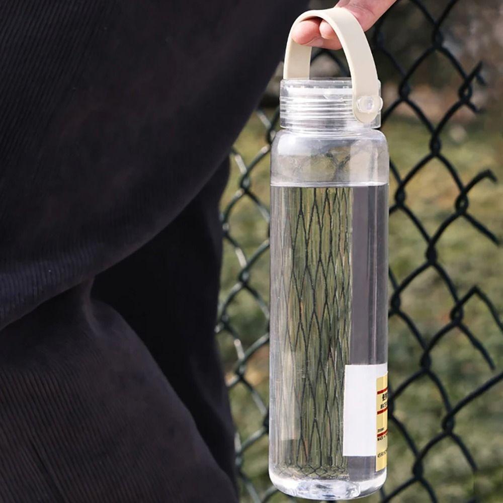 1Pcs 400ML/1L Sports Cup Students Simple Portable Cup Durable Plastic Water Cup