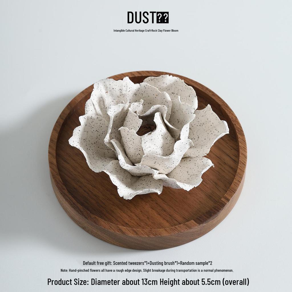 Керамический Держатель для благовоний в виде цветка, ручная работа - Китайский Аромадиффузор, Сувенир