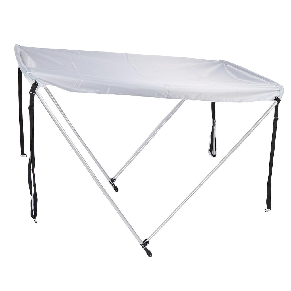 Boat Top Replacement Cover Aluminum Alloy Frame Waterproofing Oxford Cloth Sun Shelter Awning Cover for Canoes Kayaks