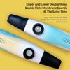 Portable Kazoo Instrument Creative Accompaniment Kazoo Mouth Harmonica Double Hole Kazoo  Beginners