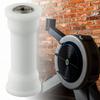 Roller Rowing Plastic Rowing Machine White For Gym Fitness