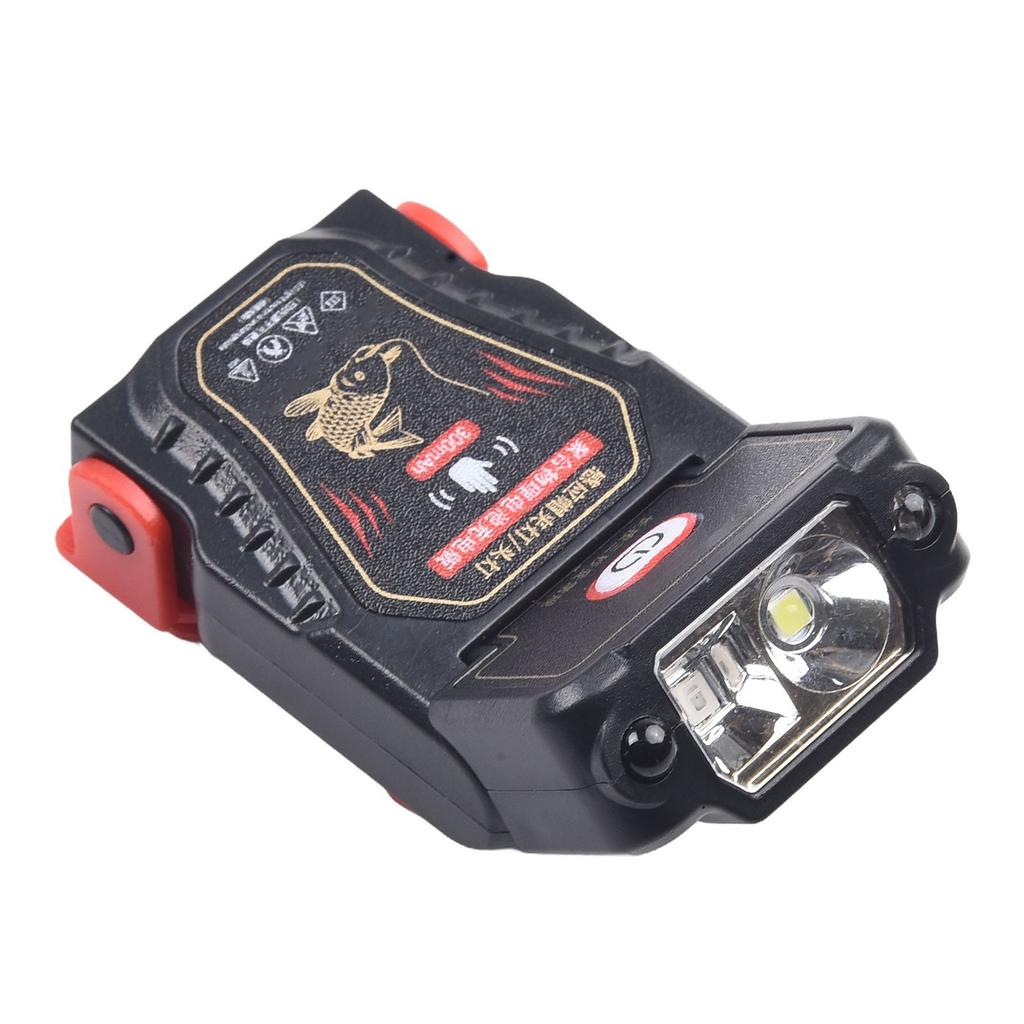 LED Headlamp 1000LM Clip On Cap Hat Exploration Induction