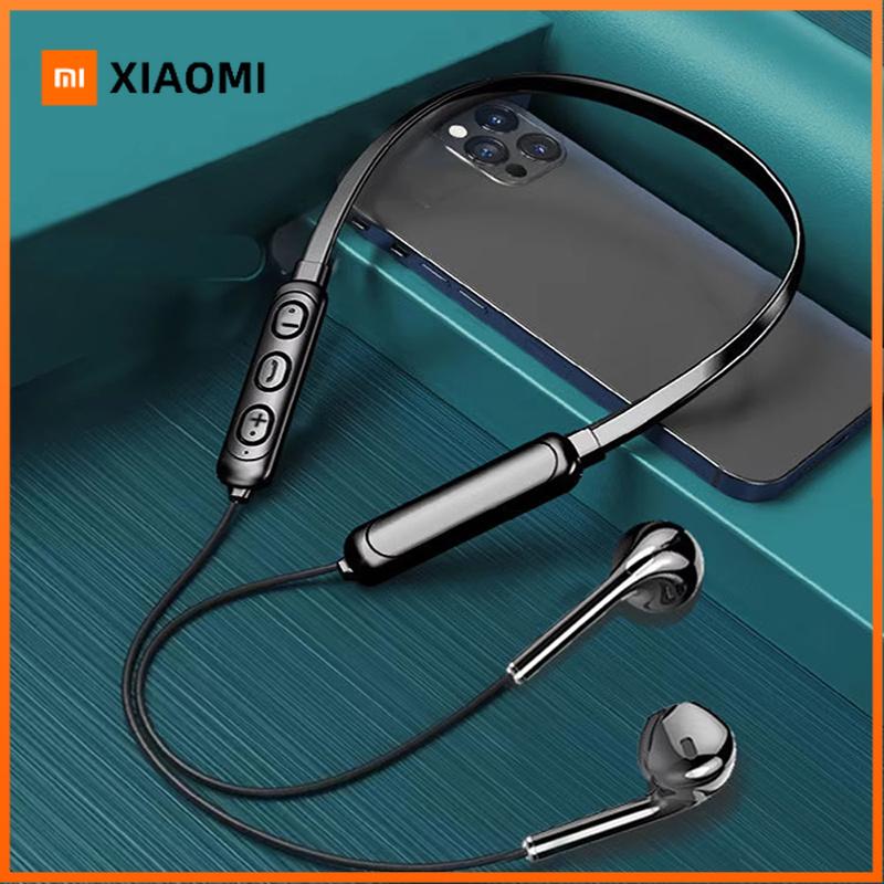 Xiaomi Беспроводные 9D Bluetooth-наушники на шею, стерео, с шумоподавлением, универсальные 5.0, внутриканальные, спортивные, с микрофоном, для смартфона
