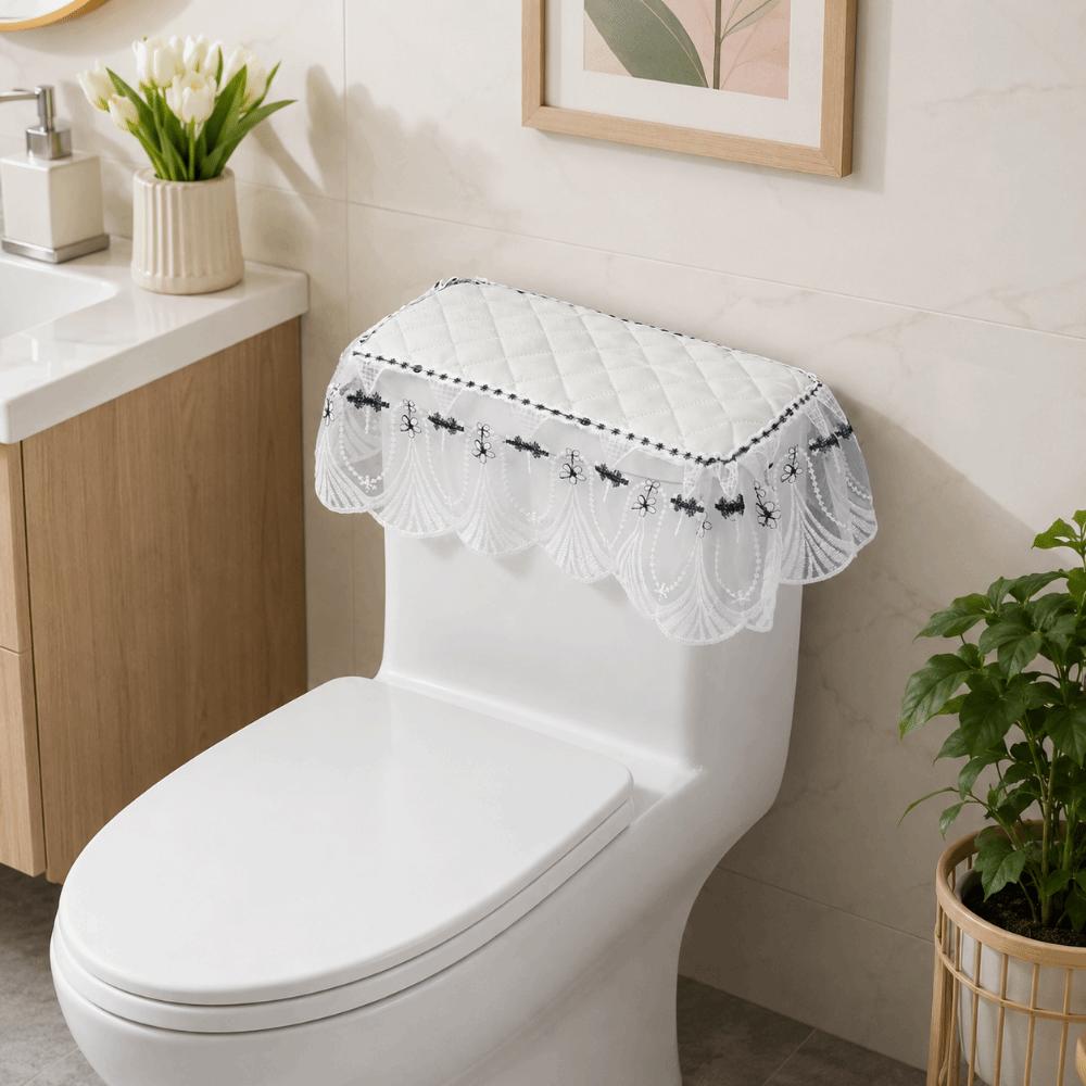 Court Style Toilet Water Tank Cover Vintage Toilet Closestool Cover Toilet Cover  Home