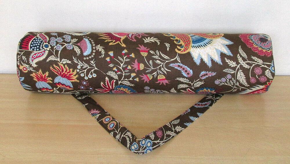 Мужская или женская сумка для коврика для йоги, хлопковая спортивная сумка ручной работы для спортзала, сумка для коврика для пилатеса, сумка-переноска, сумка с регулируемым ремнем