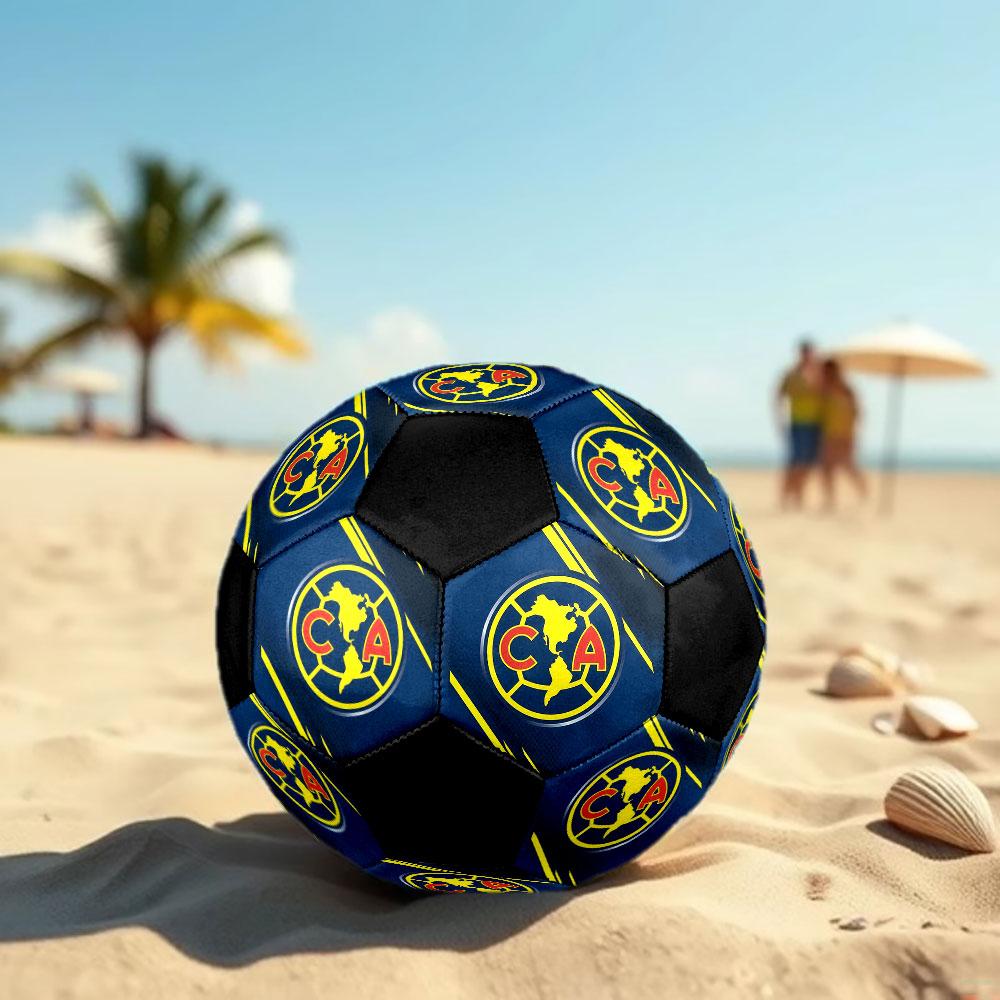 1pc Club America Soccer Ball Size 5 Indoor Soccer Ball Fashion Colorful Backyard Game - Great For Sports Fans Gift HE17