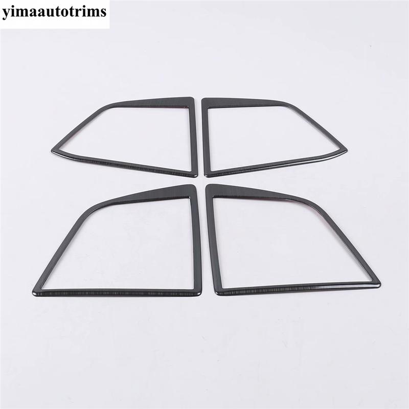 Car Inner Door Speaker Audio Frame Decoration Cover Trim Stainless Steel Accessories Interior Fit For Ford Focus MK4 - 2024