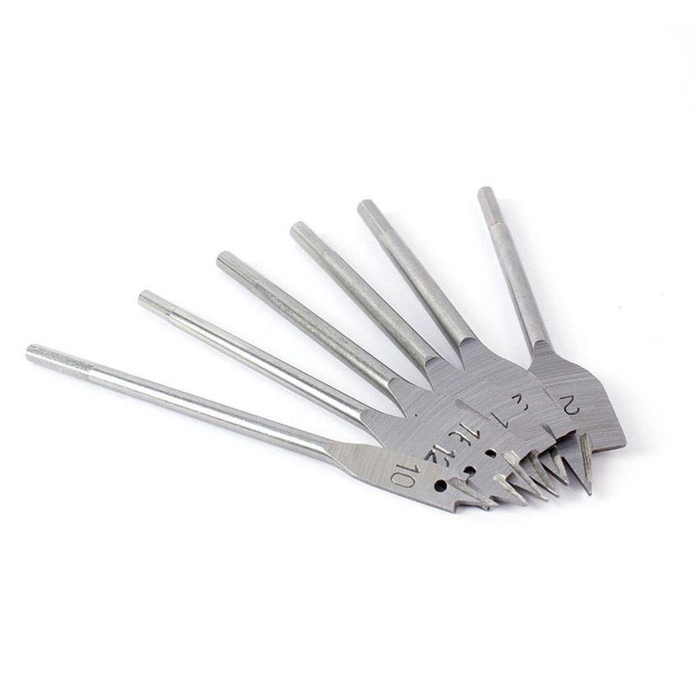 Durable Flat Drill High-carbon Steel Wood Flat Drills Woodworking Spade Drill Bits  Carpenters Bit