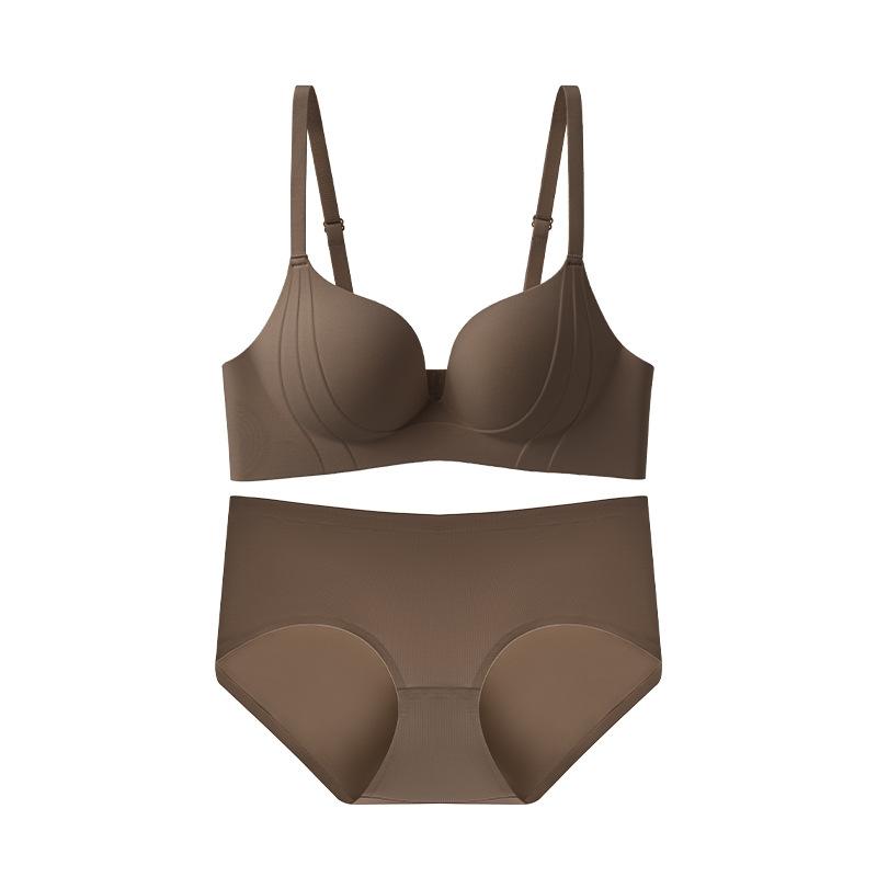 Small breasts gather underwear women's summer thin soft support, pull without marks, close the secondary breasts, anti-sagging upper support bra cover