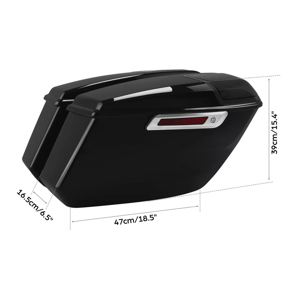 Motorcycle Saddlebags 6X9" Speakers For Harley CVO Street Glide Road Glide FLTRX 2023-2025 Luggage Side Box