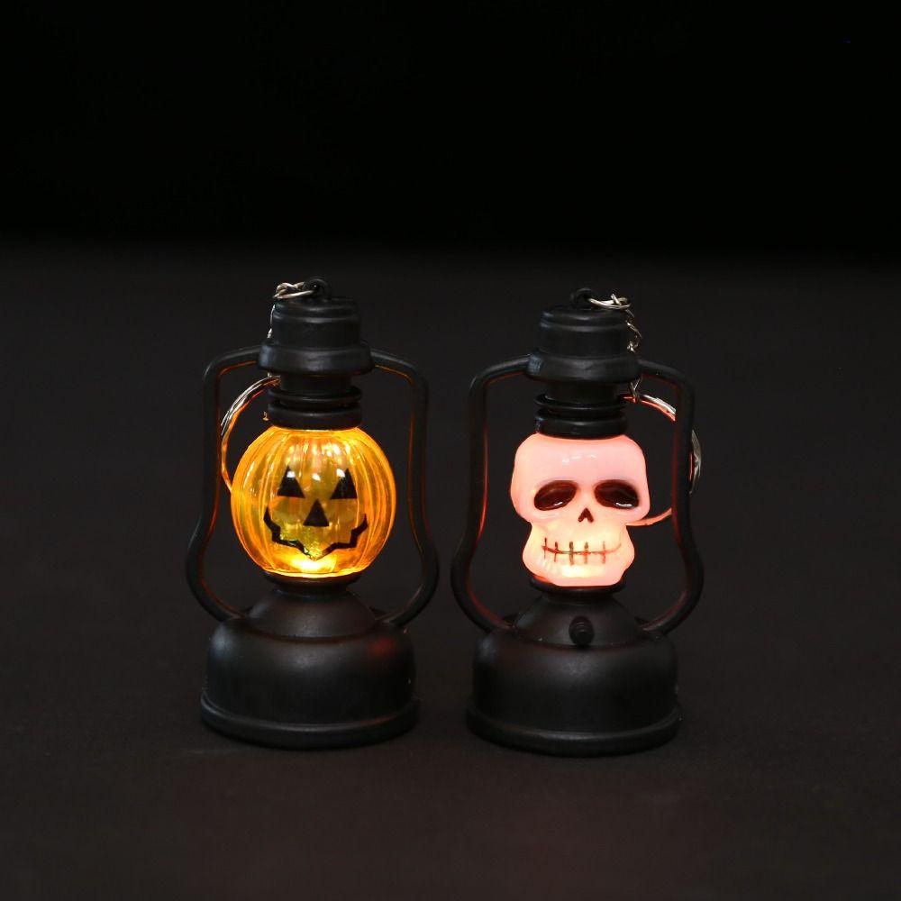 Handheld Pumpkin Lantern Small Night Light Pumpkin Candle Light Site Layout Props