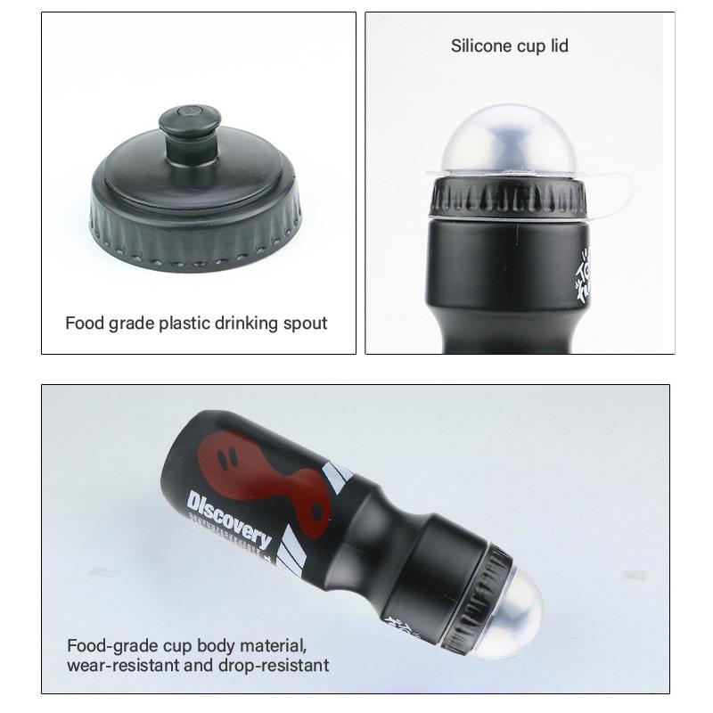 Пластиковая бутылка для воды для горного велосипеда Круговая бутылка для воды Спортивная чашка для воды для велоспорта Спортивная бутылка для воды Оборудование Аксессуары