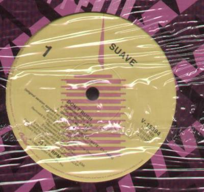 12-дюймовая пластинка SUAV? - Не торопись V15394 Capitol Records 1988 США Рэп и хип-хоп/R&B Б/у