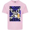 Blood Sweat Rugby and Beers Scotland Funny Unisexs Light Cotton TShirt