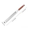 Premium Wooden Handle Zester and Grater Efficient and Easy to Use Ideal Kitchen Tool Perfect for Chefs and Home Cooks Alike 1