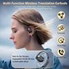 Ai Language Translation Earbuds Translator Earphones APP for iOS &Android 144-Language Bluetooth 5.4 Headphones Translating Device for Travel Business