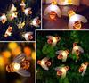 20/30/50/100 LED Solar Bee String Lights DIY Outdoor Waterproof Lamps Lawn Garden Decoration Flashing Lights Wedding Fairy Lights