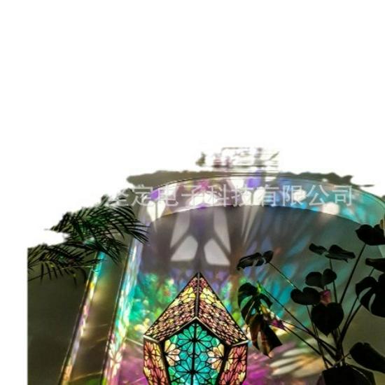 Bohemian LED Fairy Lights & Starry Projection Lamp for Romantic Candlelight Dinner