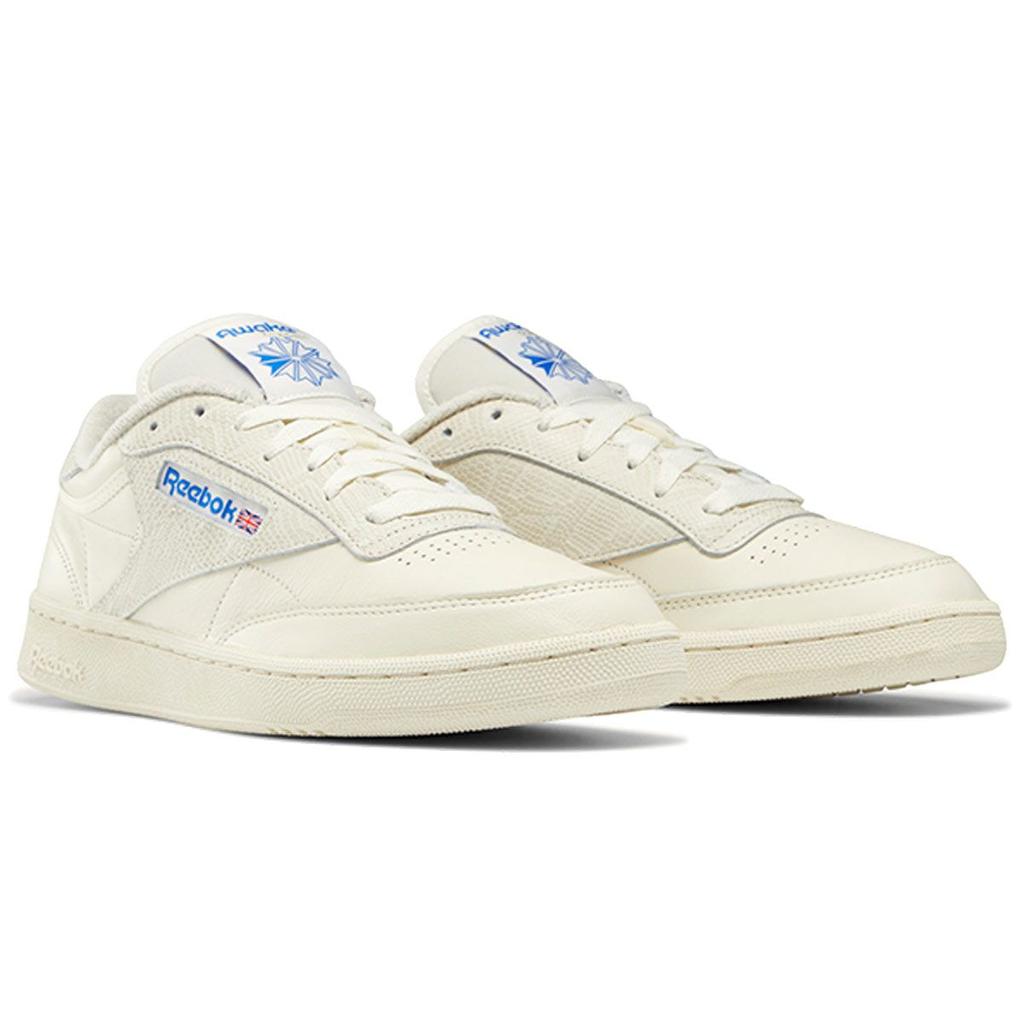 Кроссовки унисекс Awake NY x Reebok Club C 85 Белая змеиная кожа Кремовый Песочный Меловой H03328