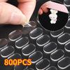 Double-sided Glue Pads Transparent Strong Adhesive Sticker for DIY Poster Wall Hanging Clear Sticky Glue Removable Fixed Patches