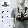Outdoor Chest Strap Phone Mount for Vlog and Fishing