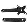 Mountain Bike Crankset Replacement Square Hole Aluminum Alloy Bike Left and Right Crank Arm